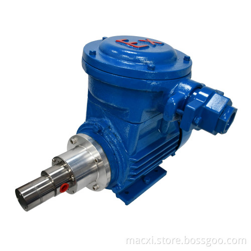 self priming leak-free pump in explosive places